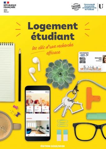 La Une du Guide Logement étudiant édition 2025/2026